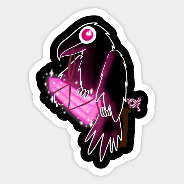 Raven Love Sticker by DebyApplefield